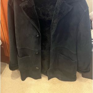 Mens Shearling Coat